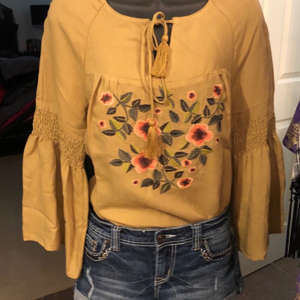 Embroidered Blouse - NWT